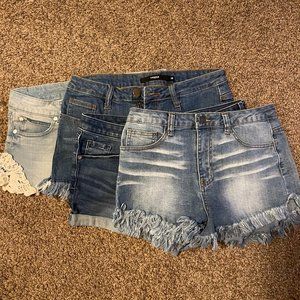 4 Piece Shorts "Not-So-Mystery" Mystery Box Jean Shorts